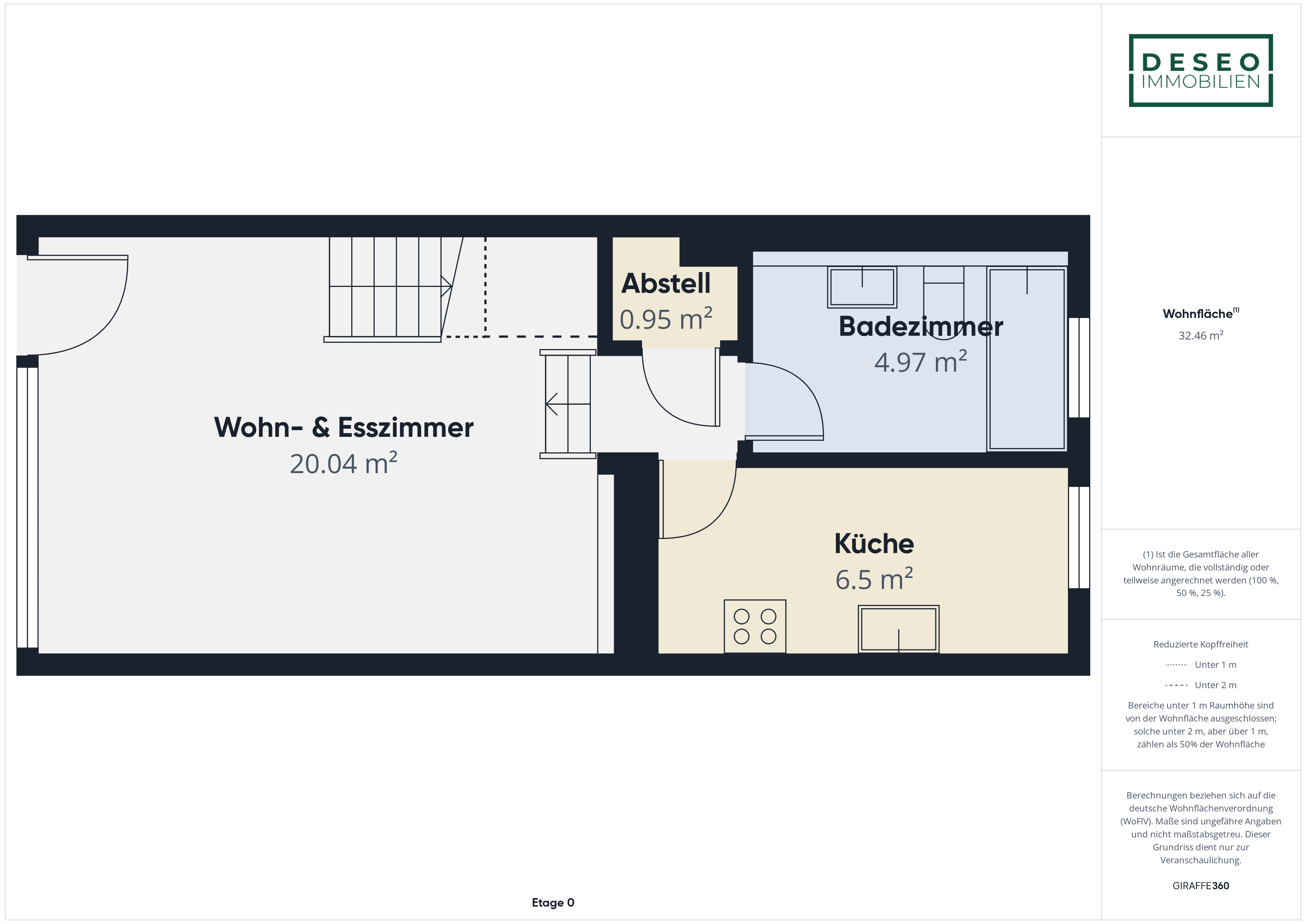 Ein ideales Zuhause für Singles oder Paare in zentraler Lage von Bensheim in 64625 Bensheim – DESEO Immobilien Mannheim 13/14