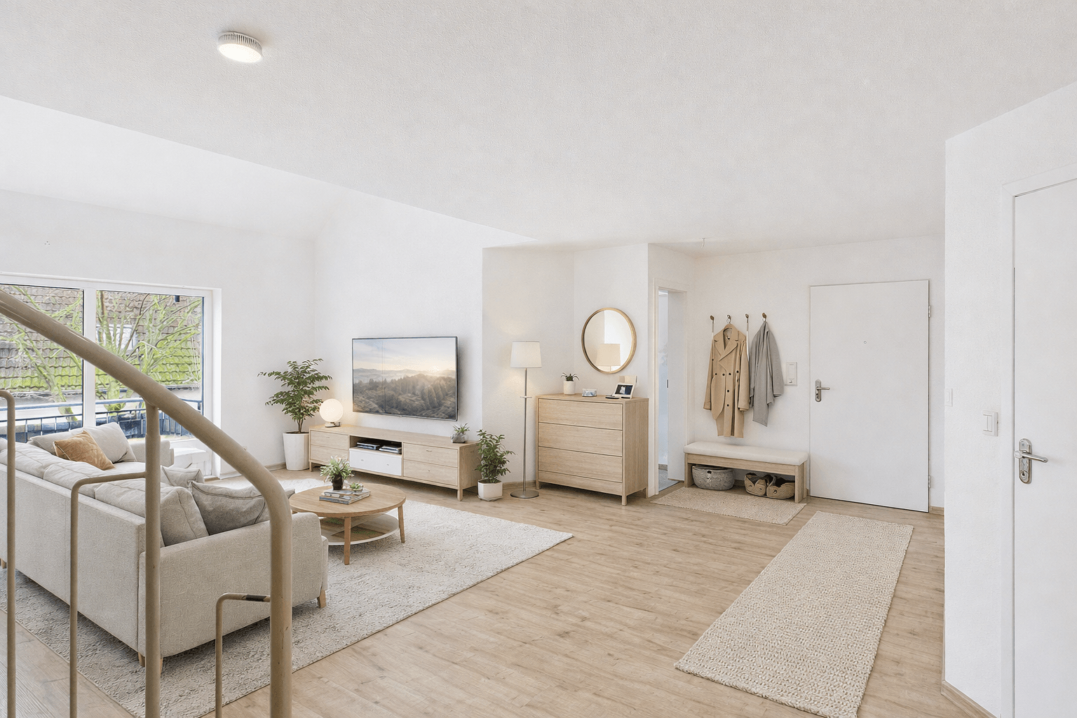 Wohnen mit Charakter: 2-Zimmer-Maisonette mit Galerie, Balkon & 2 Bädern in 67069 Ludwigshafen am Rhein – DESEO Immobilien Mannheim 2/36