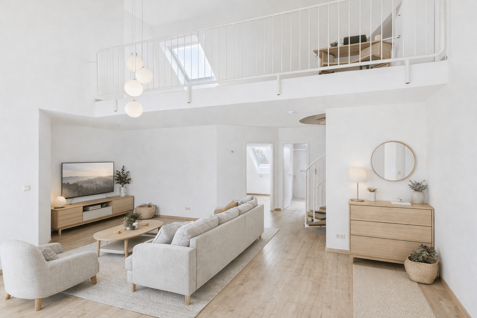 Wohnen mit Charakter: 2-Zimmer-Maisonette mit Galerie, Balkon & 2 Bädern in 67069 Ludwigshafen am Rhein – DESEO Immobilien Mannheim 3/36