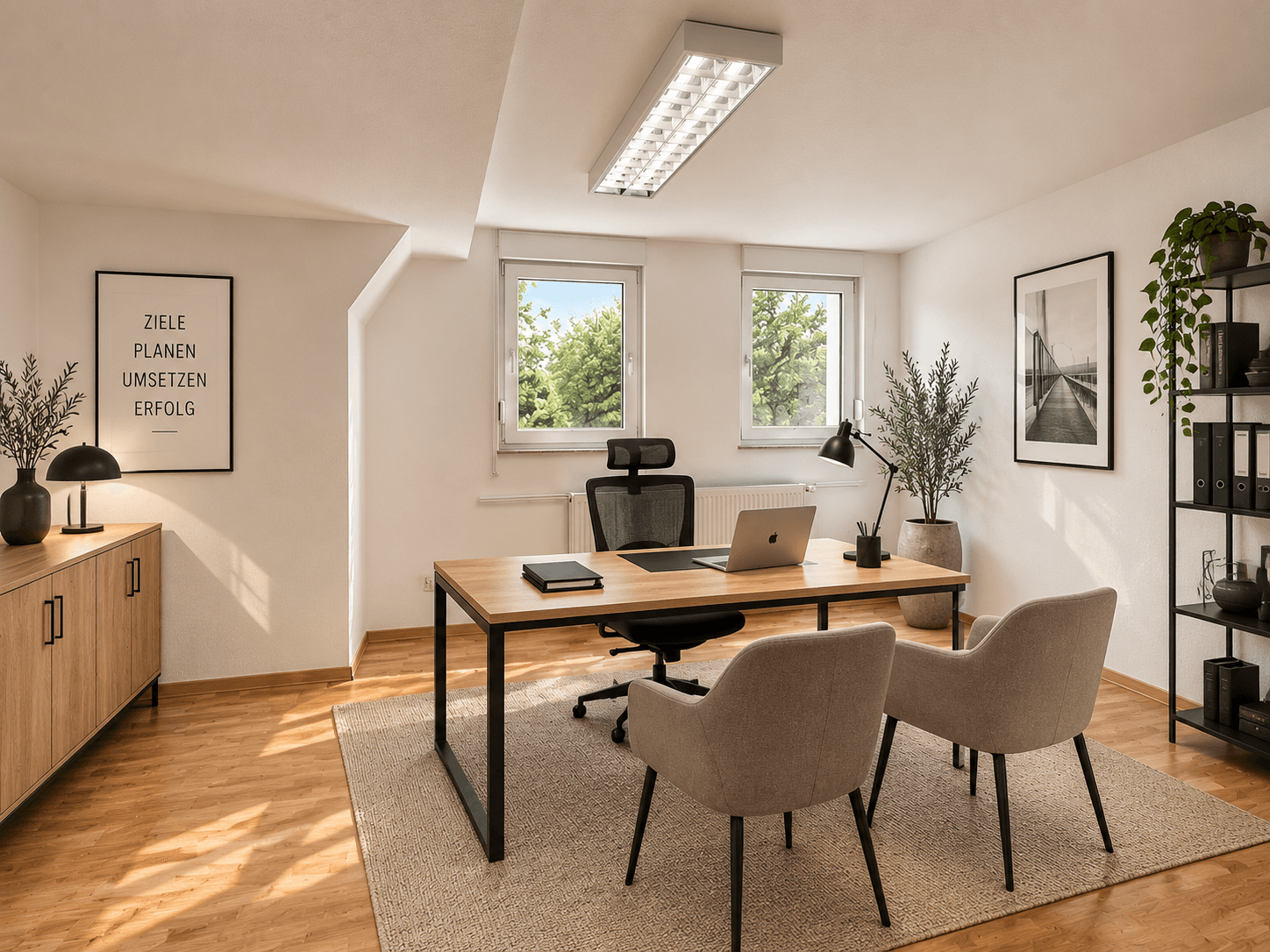Ihr Unternehmen vorne – Ihr Zuhause direkt dahinter in 68623 Lampertheim – DESEO Immobilien Mannheim 26/29