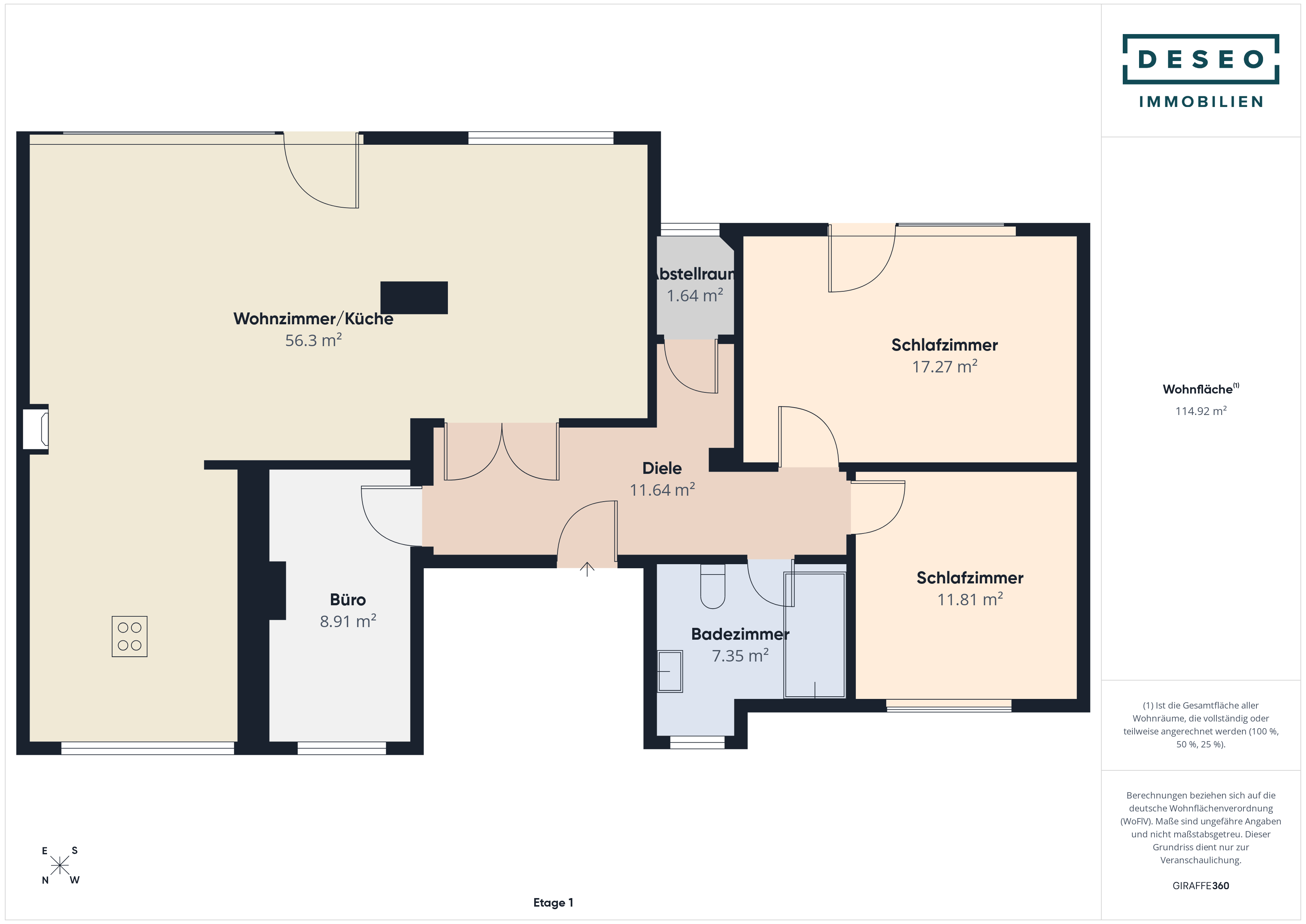 Familienglück in Walldorf – 3 Schlafzimmer, Garten und Doppelgarage mit viel Platz zum Wohlfühlen in 69190 Walldorf – DESEO Immobilien Mannheim 15/15