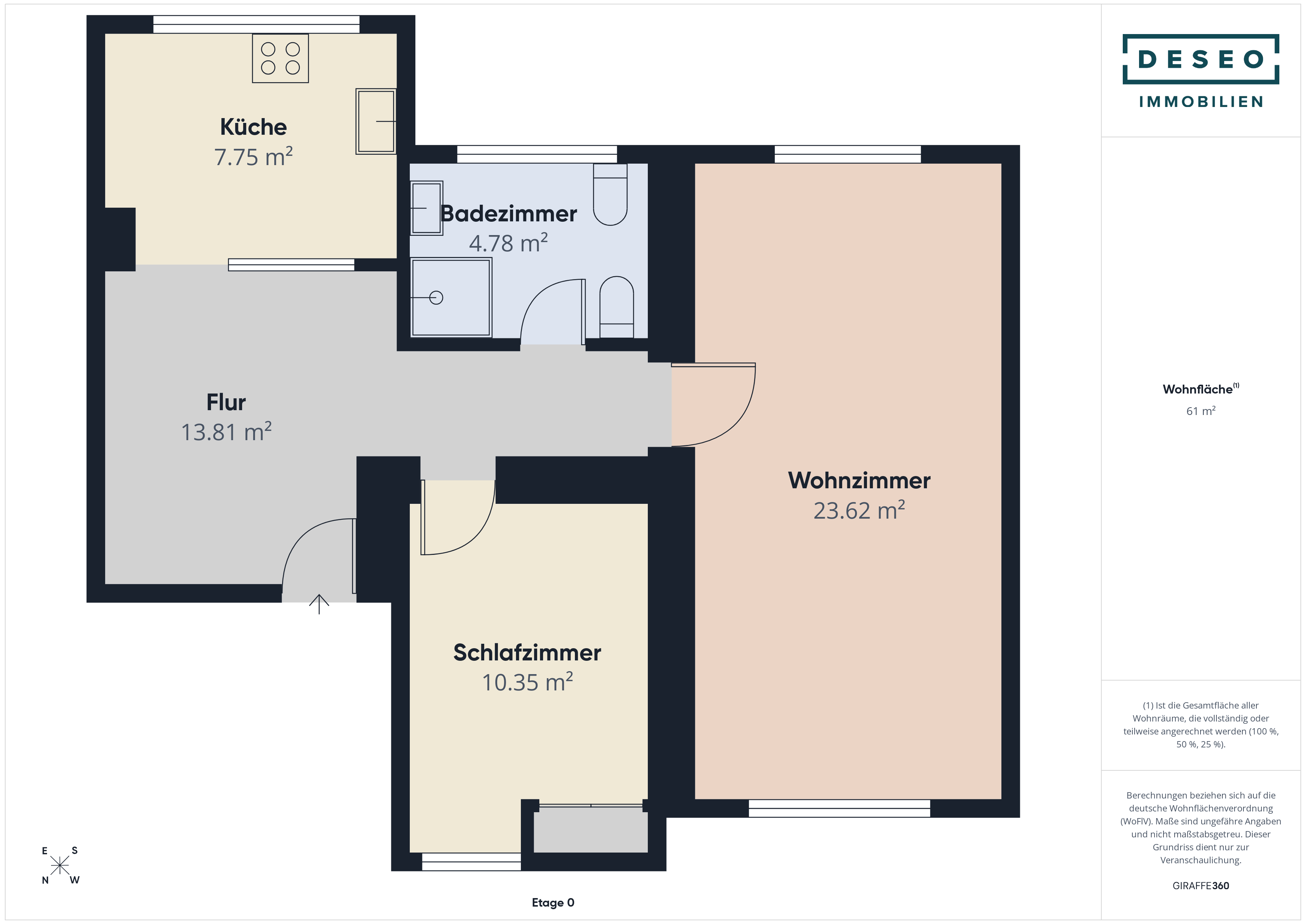 Heller als erwartet – gemütliche 2-Zimmer-Wohnung als Kapitalanlage in Walldorf in 69190 Walldorf – DESEO Immobilien Mannheim 8/8